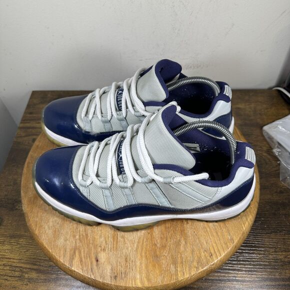 Air Jordan 11 Retro Low Shoes Mens Size 10.5 Concord 528895-007 Patent main image 6